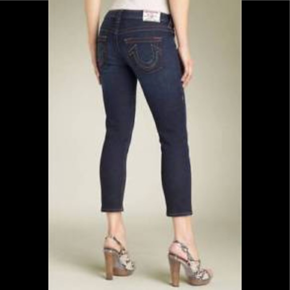true religion cropped jeans